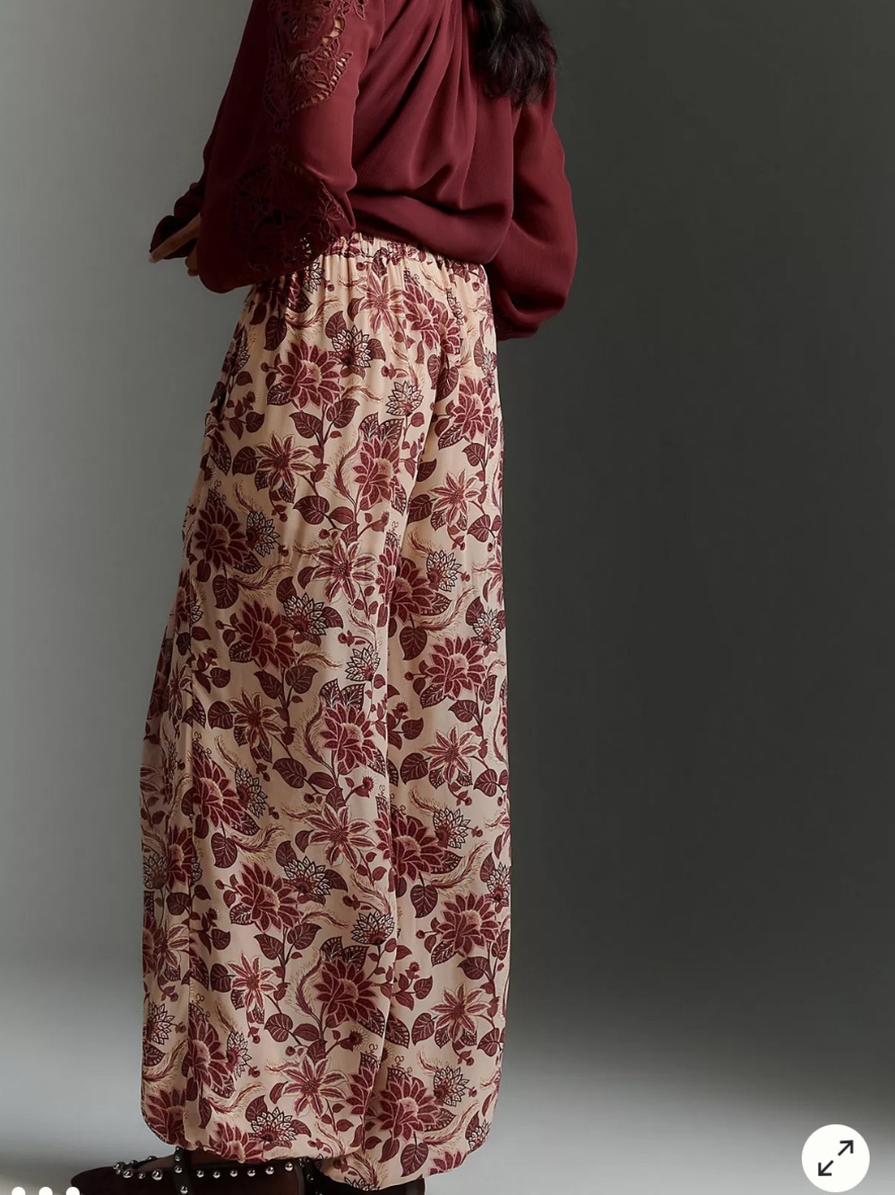 FARM Rio Floral Balloon Pants retail $168 - Picture 2 of 3